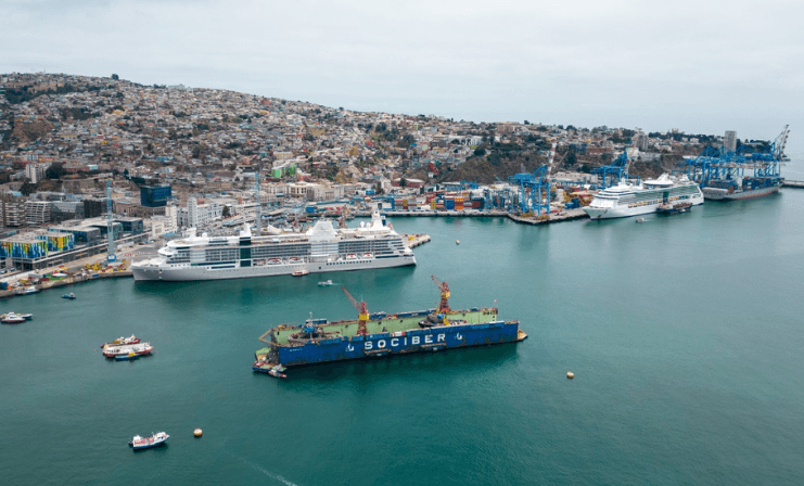Puerto Valparaíso confirma un nuevo crucero para la temporada