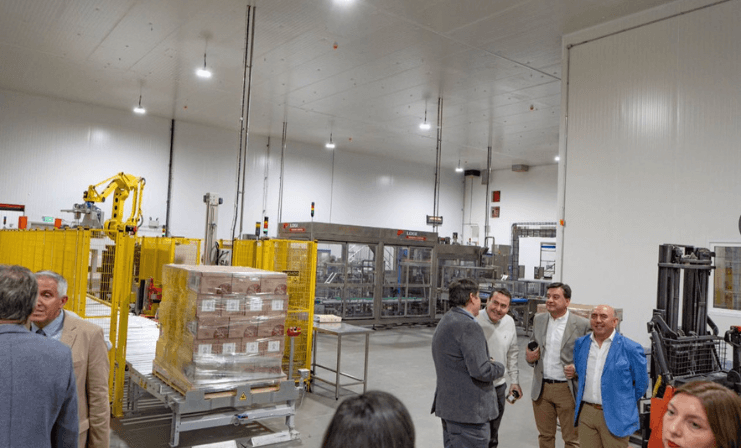 Gigante belga inaugura planta UHT en Cerrillos